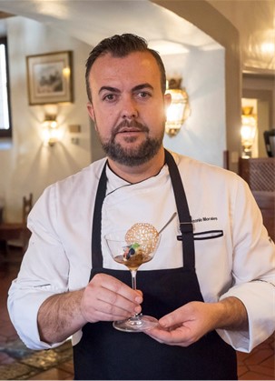 José Antonio Morales clasificado entre los tres mejores de España en el campeonato en Madrid Fusión Imagen cedida por el cocinero