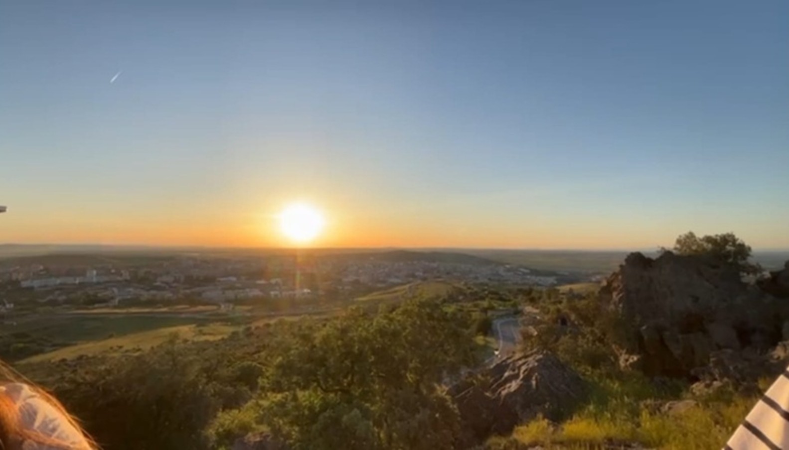 Vistas de Cáceres desde el mirador del santuario. Imagen_Beatriz Mancebo
