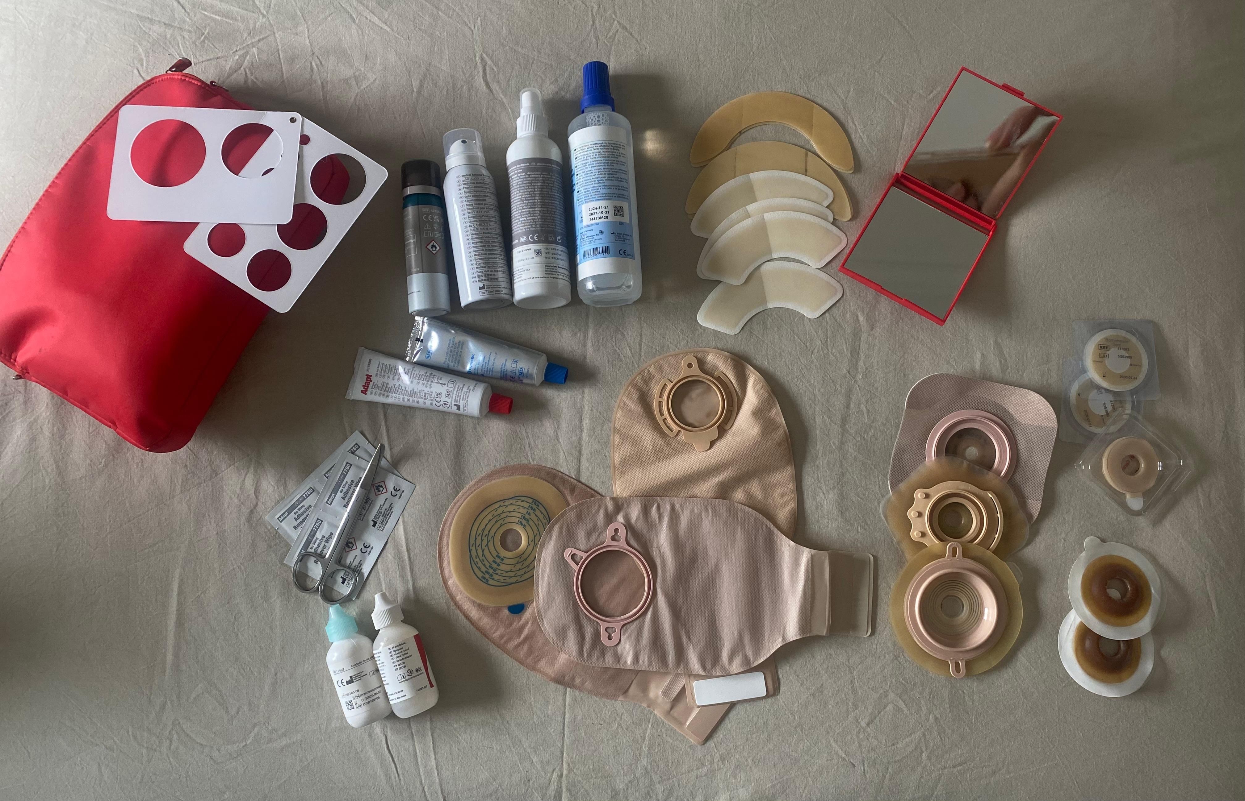 Materiales utilizados en las ostomías